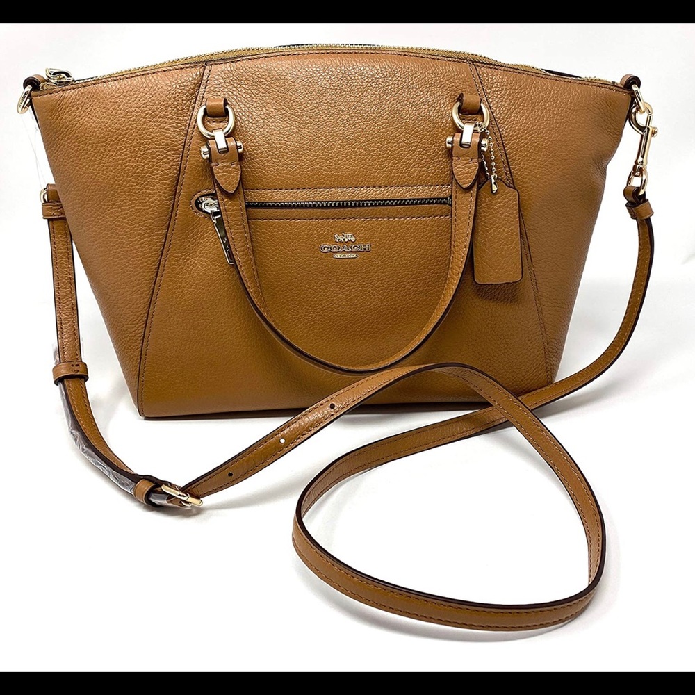 Coach Pebble Prairie Satchel